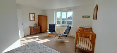 Coin salon dans l'établissement Le relais de Noron