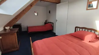 Un ou plusieurs lits dans un hébergement de l'établissement Le relais de Noron