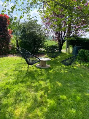 Jardin de l'établissement GITE de la Giraudais