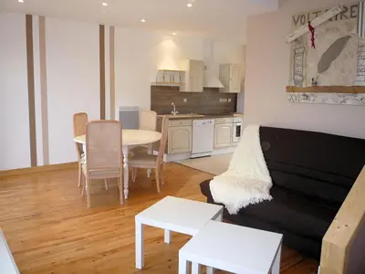 Cuisine ou kitchenette dans l'établissement La Petite Maison