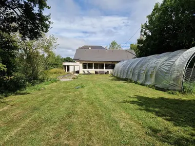 Jardin de l'établissement Gîte du moulin