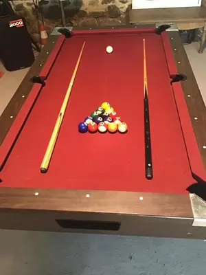 Billard dans l'établissement Charming Gite in the Normandy countryside