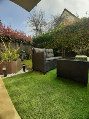 Jardin de l'établissement Appart Cosy de Kalou