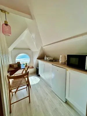 Cuisine ou kitchenette dans l'établissement 