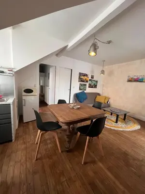 Cuisine ou kitchenette dans l'établissement CriCri Family Beach House