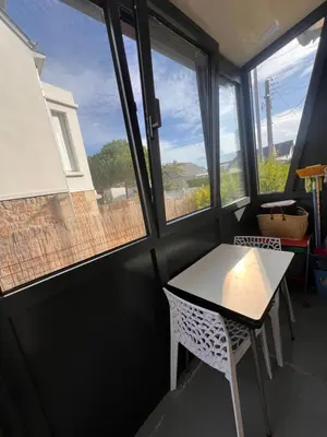 Balcon ou terrasse dans l'établissement CriCri Family Beach House