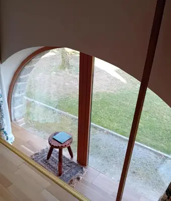 Balcon ou terrasse dans l'établissement Le vieux logis