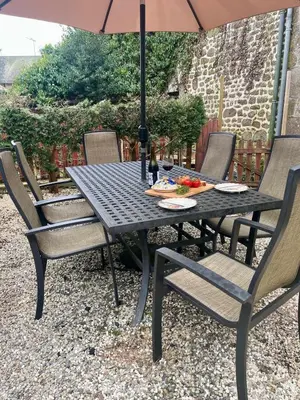 Terrasse ou espace extérieur de l'établissement House in award-winning village