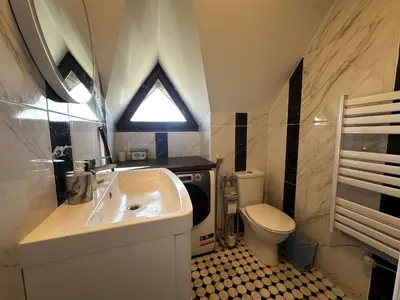 Salle de bains dans l'établissement Le phare du canal, jardin privé