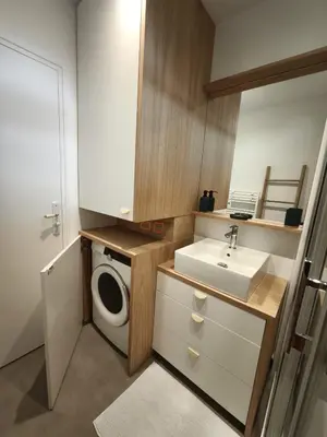 Salle de bains dans l'établissement L'Harmonie des Vagues