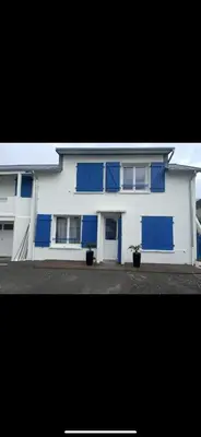 Balcon ou terrasse dans l'établissement Appartement bord de mer