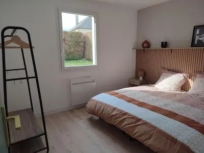 Un ou plusieurs lits dans un hébergement de l'établissement Gîte de la Sée