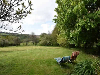 Jardin de l'établissement Normandy Bakery Retreat