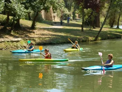 Vue sur la rivière ou le fleuve situé(e) à proximité de la maison de vacances