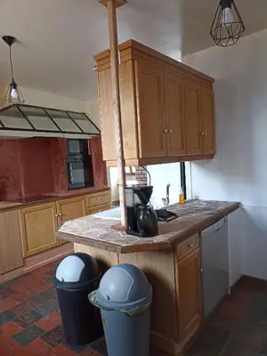 Cuisine ou kitchenette dans l'établissement chambre pour 2
