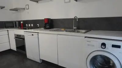 Cuisine ou kitchenette dans l'établissement maison de famille