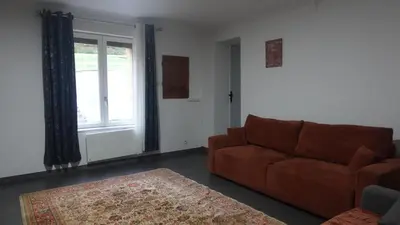 Coin salon dans l'établissement maison de famille