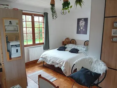 Un ou plusieurs lits dans un hébergement de l'établissement Petite maison