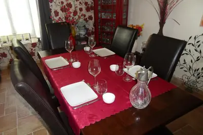 Coin salon dans l'établissement Chambres et table d'hôtes du Vieil Hêtre