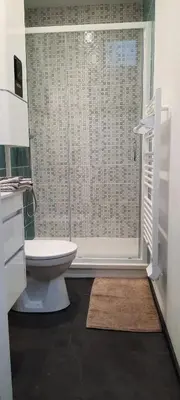 Salle de bains dans l'établissement appartement centre ville
