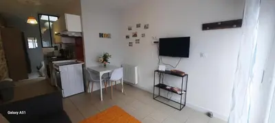 Cuisine ou kitchenette dans l'établissement appartement centre ville