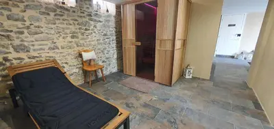 Coin salon dans l'établissement Château de Montmireil