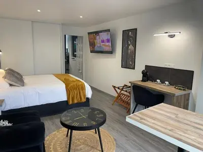 Télévision ou salle de divertissement dans l'établissement studio269