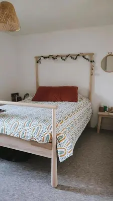 Un ou plusieurs lits dans un hébergement de l'établissement Maison Normandie proche mer