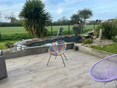 Jardin de l'établissement Maison