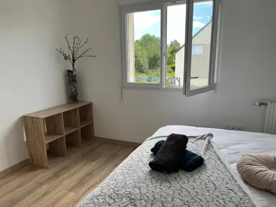 Un ou plusieurs lits dans un hébergement de l'établissement Maison