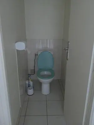 Salle de bains dans l'établissement Maison entre Cherbourg et Mont Saint Michel
