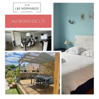 Un ou plusieurs lits dans un hébergement de l'établissement Au Bord de L'Ô