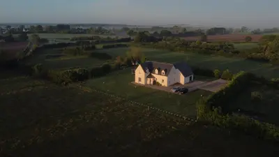 Paysage naturel près de le séjour chez l'habitant