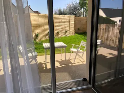 Balcon ou terrasse dans l'établissement Appartement Verson