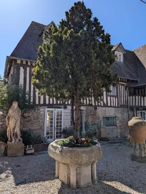 Jardin de l'établissement Chez Camille
