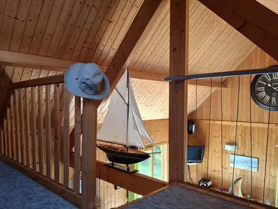 Plan de l'établissement Chalet authentique près de la plage pour 6 personnes - FR-1-788-65