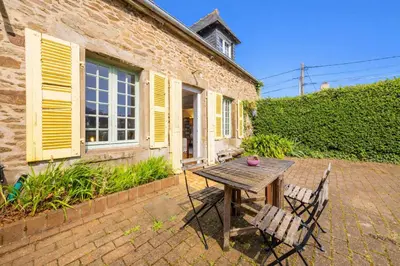 Jardin de l'établissement La Bisquine - Maison 3 chambres - Jardin clos