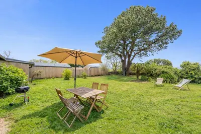Jardin de l'établissement La Bisquine - Maison 3 chambres - Jardin clos