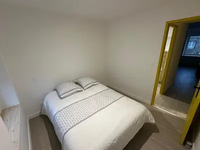 Un ou plusieurs lits dans un hébergement de l'établissement Appartement Djo&Juh 4