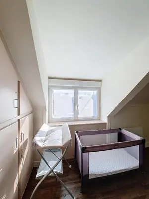 Un ou plusieurs lits dans un hébergement de l'établissement Charming Breton house for 4 people