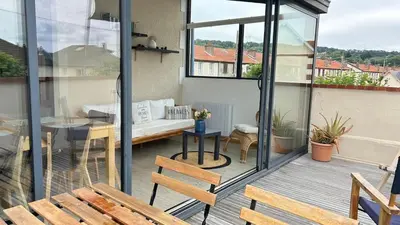 Balcon ou terrasse dans l'établissement Soleil & Sable