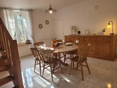 Plan de l'établissement Maison de campagne normande et accueil chevaux