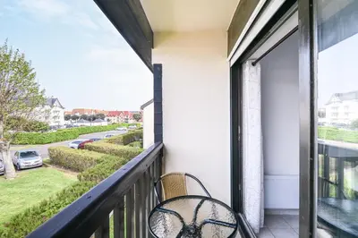 Balcon ou terrasse dans l'établissement L'Ancre Normande - 7min à pied de la Plage