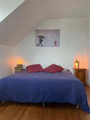 Un ou plusieurs lits dans un hébergement de l'établissement Maison 6-8 personnes, vélos inclus, à 5 min de la gare