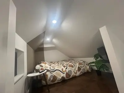 Un ou plusieurs lits dans un hébergement de l'établissement Mon duplex