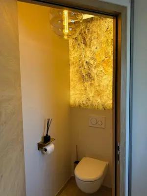 Salle de bains dans l'établissement l'écrin de l'océan