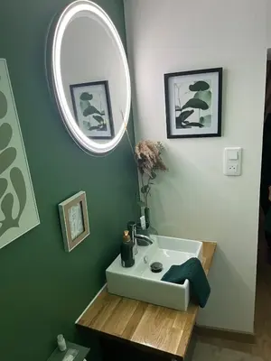 Salle de bains dans l'établissement L'écrin de la villa des roses