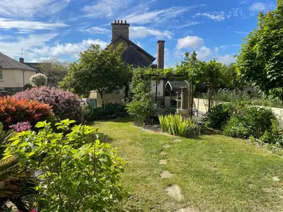 Jardin de l'établissement Le Gîte Du Malt