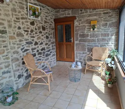 Terrasse ou espace extérieur de l'établissement Les Campanules
