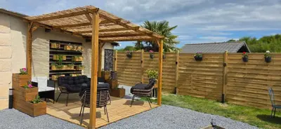 Jardin de l'établissement L'escale